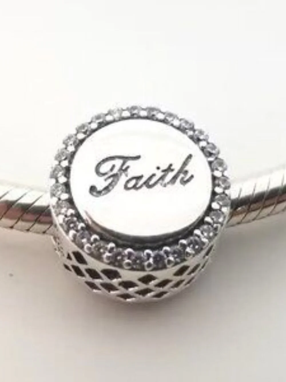 Pandora Faith cross charm